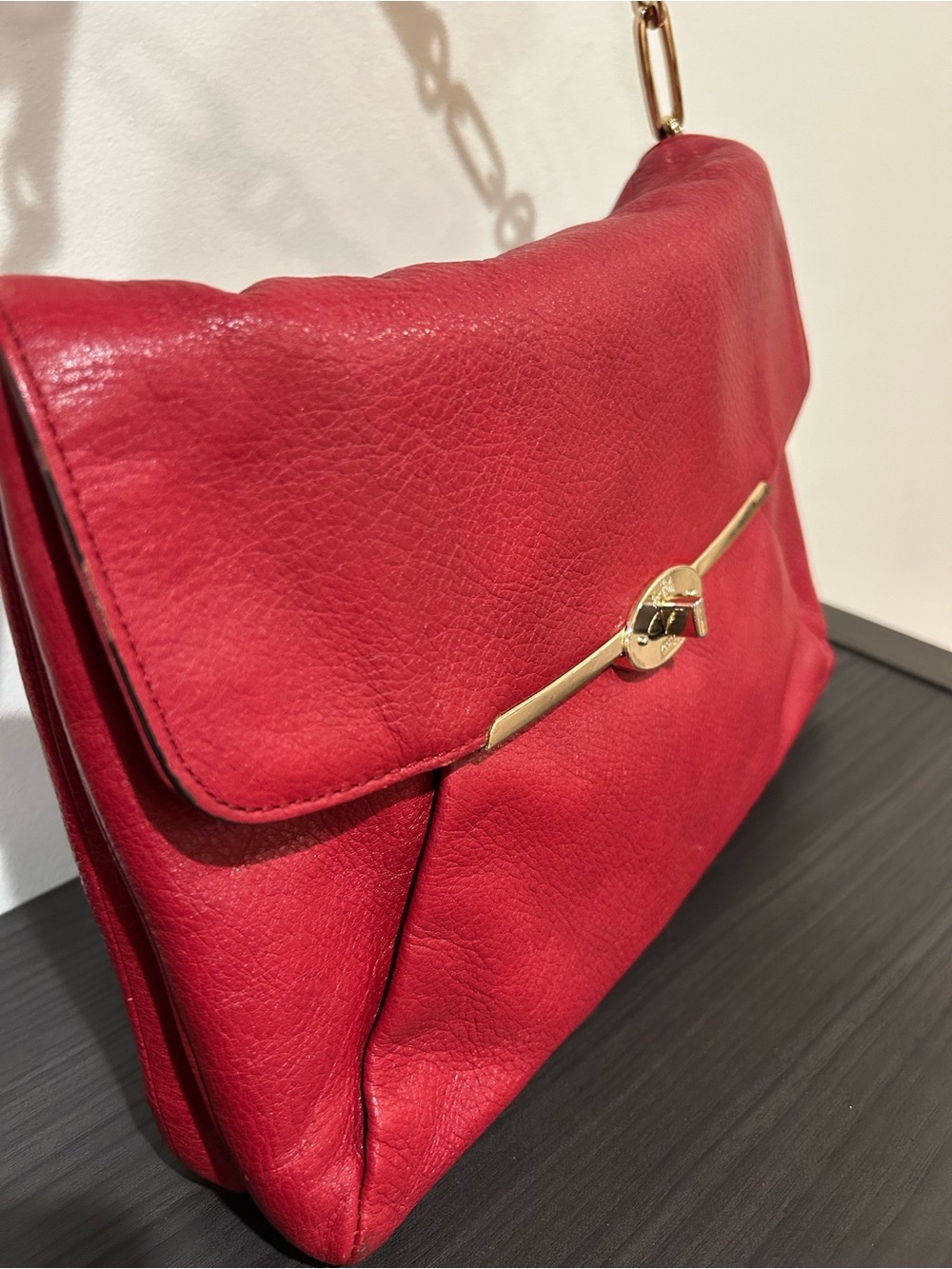 Coach Maddison Red Leather bag GUC - Picture 16 of 16